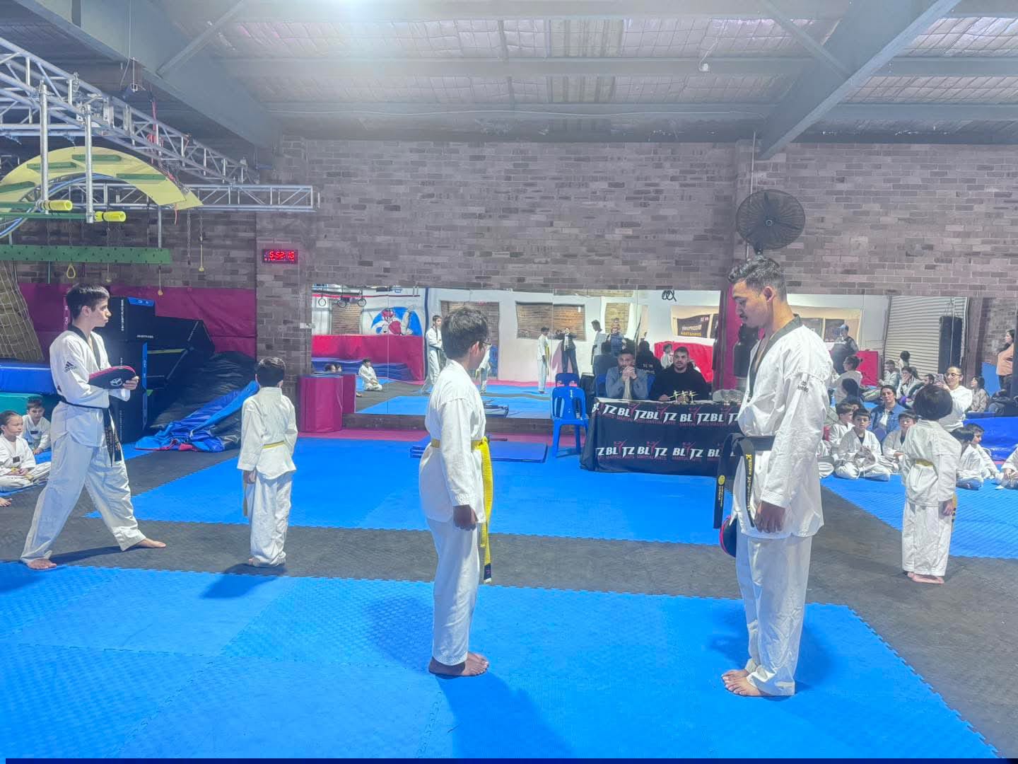 Blitz Martial Arts academy training environment